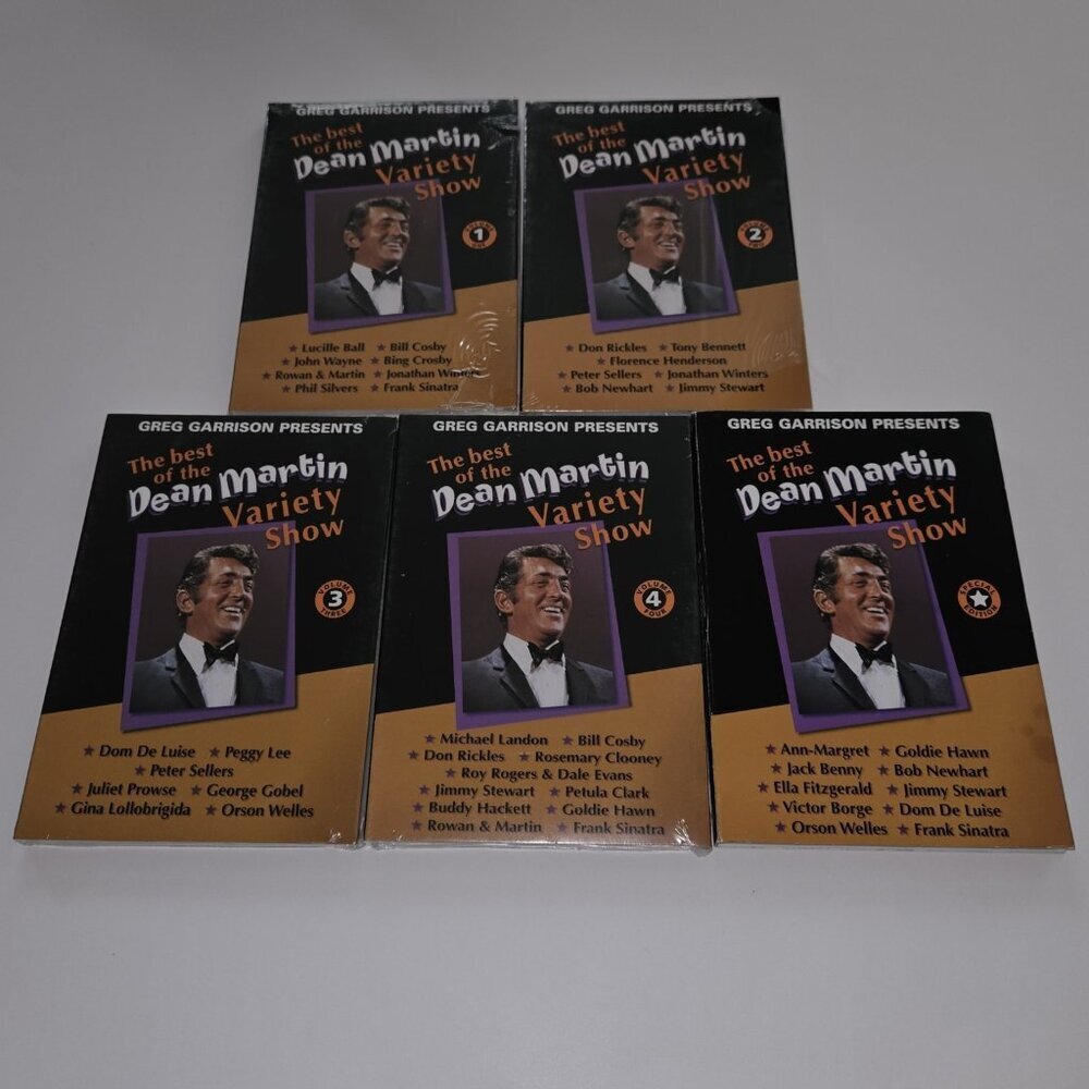 Best of Dean Martin Variety Show DVD Lot Volume 1 2 3 4 Special Edition READ